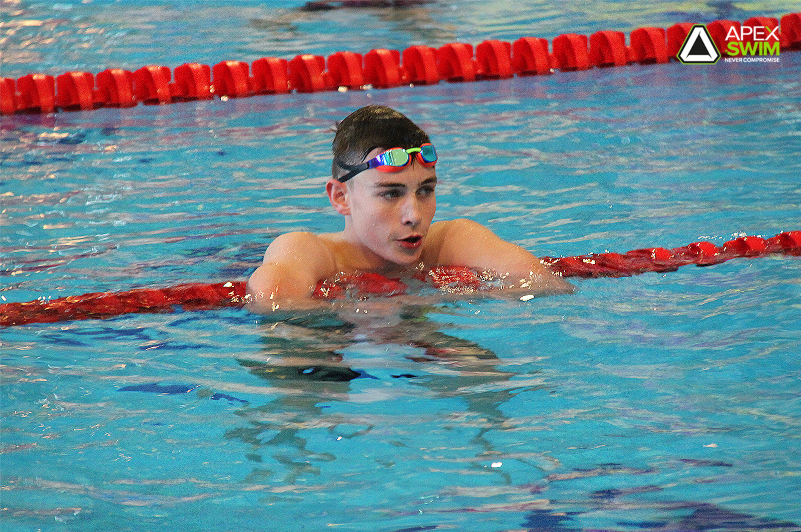 Makai van Haren wedstrijdzwemmer Regio A Kampioenschap toont vormbehoud